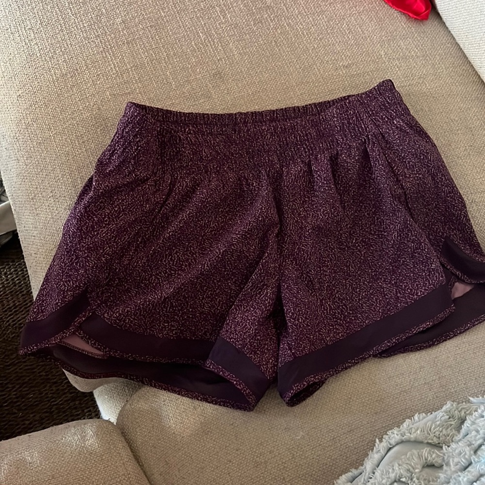 Athleta running Shorts Purple Size small